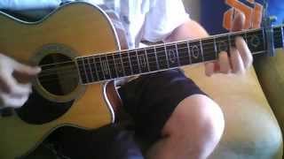 Video thumbnail of "James Taylor "Copperline" Guitar Lesson Part 1 ( REVISED )"
