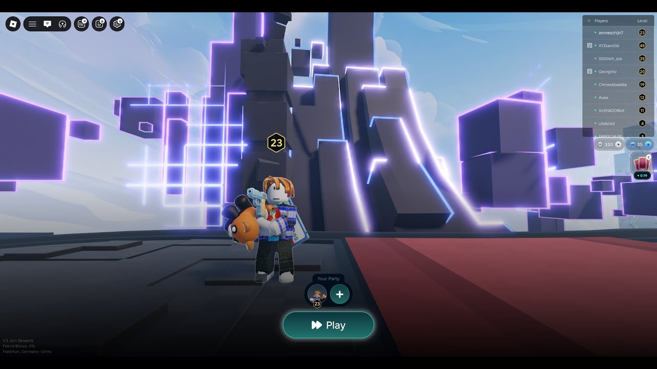 Playing roblox overkill - YouTube