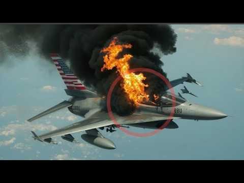 The world was shocked, the first combat between Russian MIG-29 and US F-16  in the air of Ukraine. - YouTube