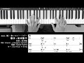 【コード進行 】 続・赤いスイートピー (Take 2) 松田聖子 Seiko Matsuda Chord Progressions ピアノ 耳コピ 弾いてみた