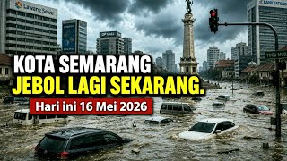 SEMARANG HAD HUGE FLOODS LAST NIGHT! Kalibanteng River Paralyzed, Two Residents Died