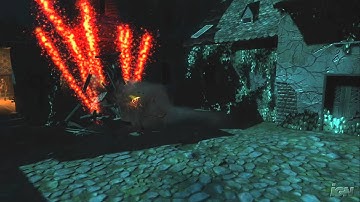 Hellboy: The Science of Evil Xbox 360 Gameplay - Interior