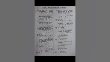 Periodic Classification of Elements MCQs  Class 10 Chemistry Chapter 5 Quiz 📊🧬#BoardExamPrep2025