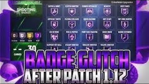 *NEW* 2K20 BADGE GLITCH AFTER PATCH 1.12! UNLIMITED BADGE POINTS GLITCH! MAX BADGES FAST! PS4/XB1