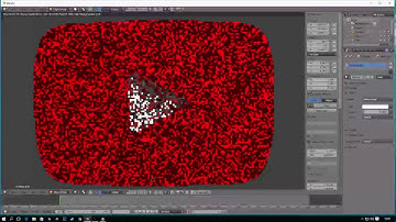 Youtube Logo Timelapse - Blender 3D Modeling