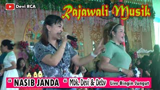 #Nasib Janda# mbk Devi & Mbk Deby asik nian vokalnya mantab 👍🏿👍🏿/ Om Rajawali / Devi RCA studio