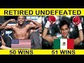 Top 15 Boxing Champions That Retired Undefeated