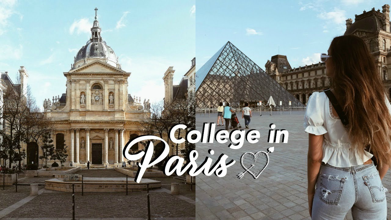 Visiting a university in Paris..