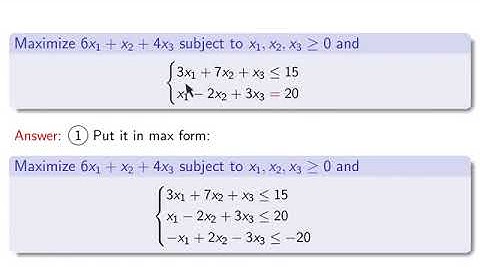V4-04. Linear Programming. Definition of the Dual problem. Part 3