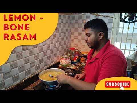 Lemon Bone Rasam (Elumbu Rasam) | #lemon #chicken #rasam #medicinal # ...