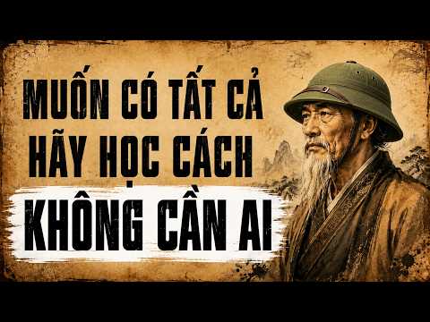 Muốn Mạnh Mẽ Hơn Người, Hãy Học Cách Không Cần Bất Kỳ Ai | Cổ Nhân Dạy