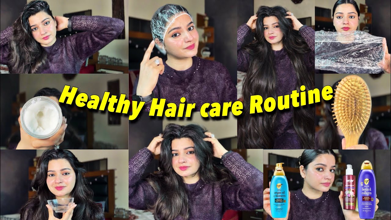 My SECRET Hair Care Routine for Long, Silky & Shiny Hair  🤍🎀 Healthy Hair Tips✨