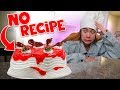 Baking A Cake WITHOUT A Recipe!