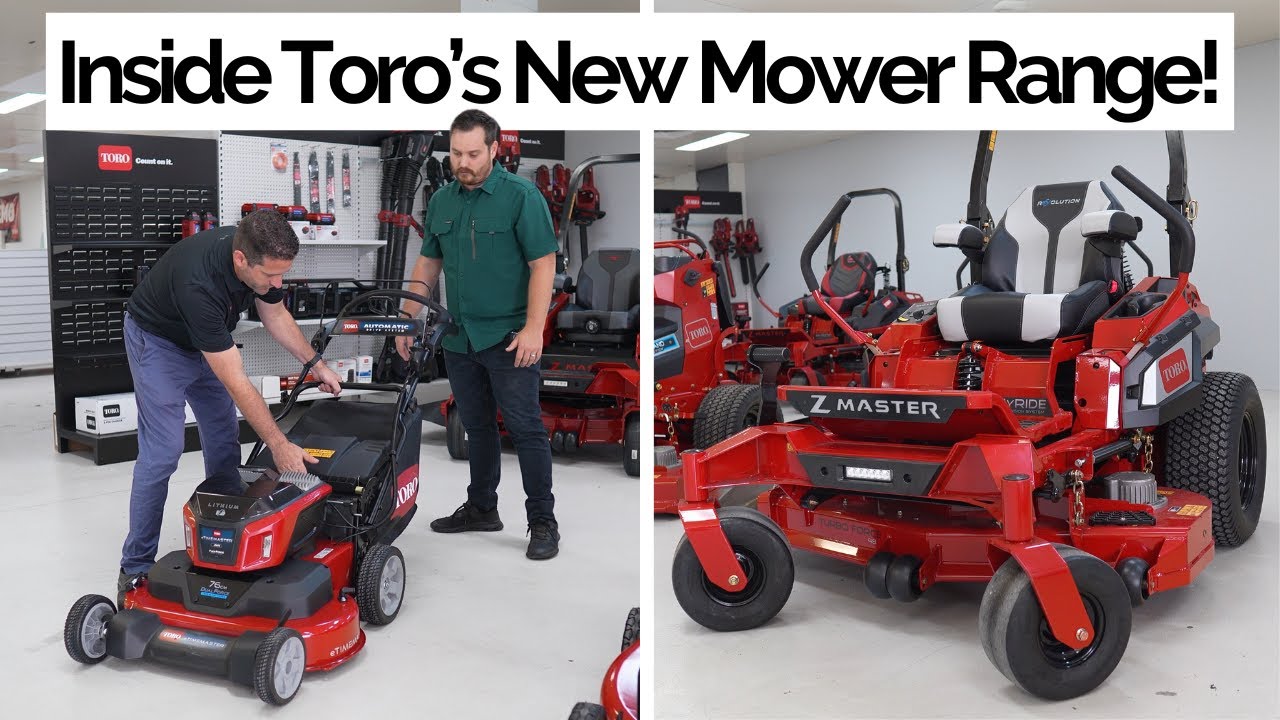 How Toro Are Taking Their Mowers To The Next Level - YouTube