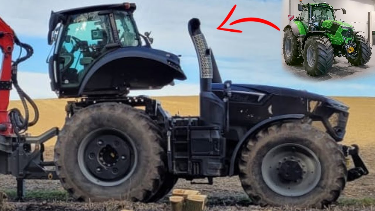 Agrotron statt Xerion 😮 Hackschnitzel Häckseln mit dem Deutz-Fahr 9340 TTV Warrior