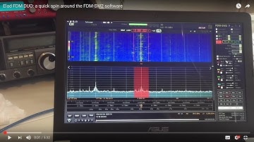 Elad FDM DUO: a quick spin through a MW spectrum with more than 20 transatlantic signals
