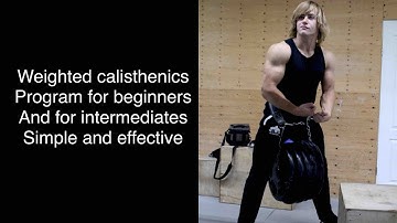 Weighted Calisthenics Routine For Beginners (Simple and Brutally Effective)