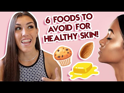 Foods BAD For SKIN HEALTH! (WORST 6!)