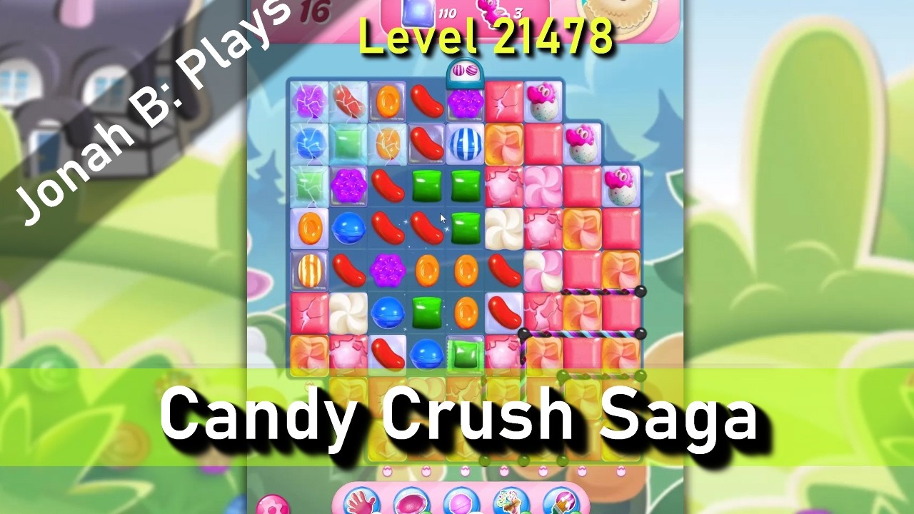 Candy Crush Saga Level 21478 - YouTube