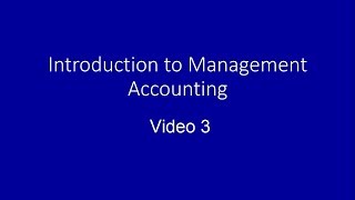 Module 1, Video 3 - Ethical Behaviour in Accounting