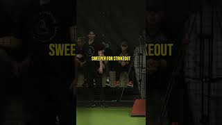 Sweeper for a STRIKEOUT?!