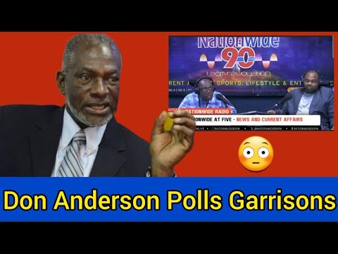 Pollster Don Anderson Said He Polls Garrisons To Get From Them 