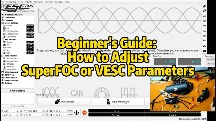 How to Adjust VESC or Maytech SuperFOC Parameters?...