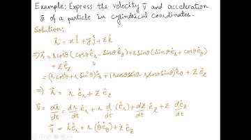 mth 623 lecture #21 |21   Exercises Cylindrical coordinate system