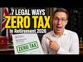 7 Ways to Pay No Income Tax in Retirement UK 2026