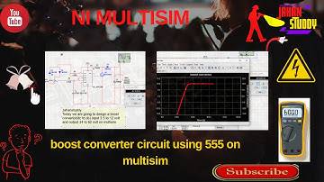 Boost converter circuit || how it works || simulation of boost convertor || high  Ampere and Voltage