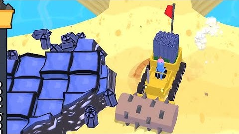 Stone Miner - All Levels Gameplay Android, iOS