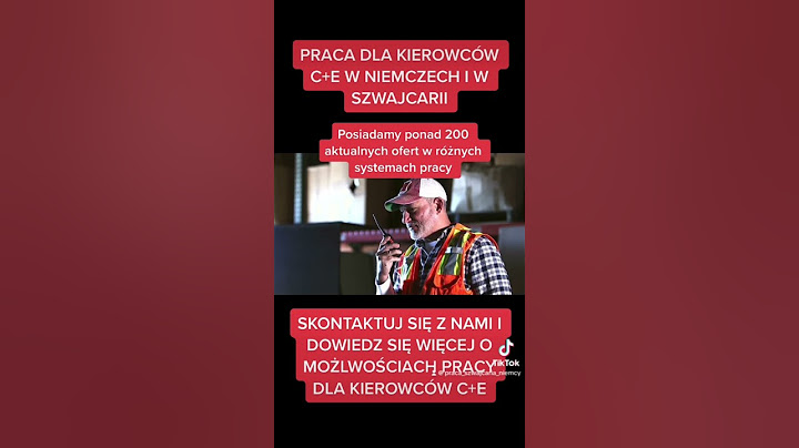 Praca dla kierowców w Szwajcarii #szwajcaria
