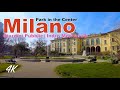 Park in the heart of the city: Giardini Pubblici Indro Montanelli- Milano City sightseeing 4K UHD