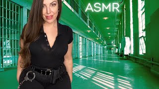 ASMR | pov Flirty Prison Guard - jail intake role play for relaxation & entertainment - soft spoken