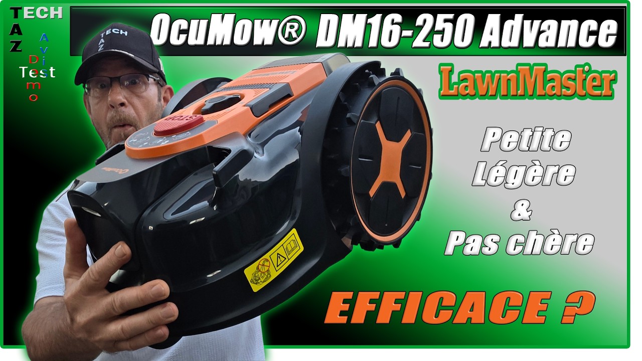 Lawnwaster ocumow DM16 250 Advance - Test & Avis - Compacte et pas chère ... Efficace ?