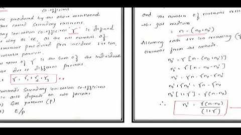 current growth in the presence of secondary processes