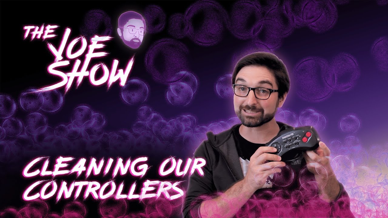 Cleaning Our Controllers How to REALLY clean just about any old video game controller YouTube