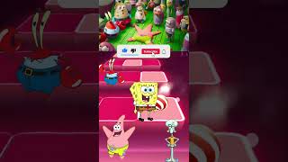 Spongebob Patricksquidwardmr.krabs Fun Dance Tiles Hop