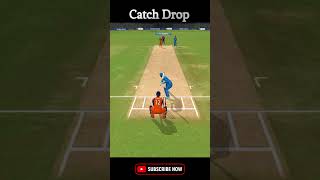 Real cricket Catch Drop India Cricket Match Highlight Epic #short #cricket