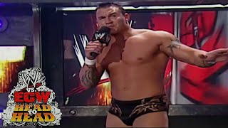 Randy Orton U0026 Kurt Angle Funny Segment Before One Night Stand rare Segment Wwe Vs Ecw Head To Head