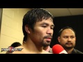 WATCH: Manny Pacquiao Wins The Third Match Against Bradly By A Unanimous Decision