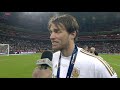 Michu after winning the League Cup with Swansea