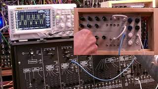 Arp 2600 with Wavolver II waveshaper module by Ian Fritz