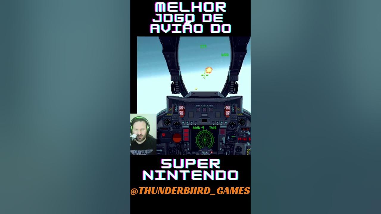 Melhor jogo de avião do Snes #shorts 