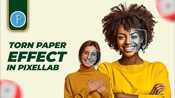 Pixellab Tutorial - How To Create Torn Paper Picture Effect | Clip Mask Images Like A Pro