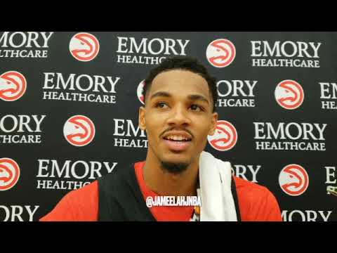 Atlanta Hawks' Dejounte Murray 10-8 Media Availability