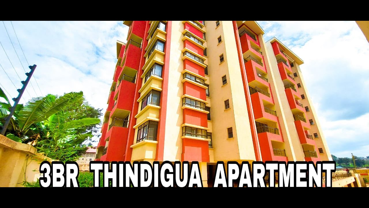 EXECUTIVE 3 BEDROOMS THINDIGUA APARTMENT TO LET/SALE