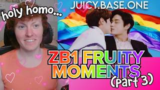 zesty mf reacts to ZEROBASEONE fruity moments PART 3 🏳️‍🌈