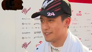 Guanyu Zhou Friday Driver Interview - F1 French Grand Prix 2022