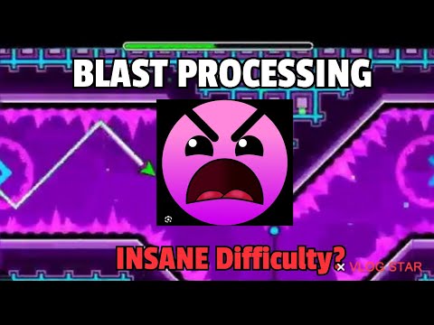 Should Blast Processing Be An INSANE Level? - Geometry Dash